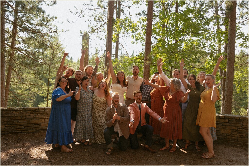 Michigan adventure elopement on the river