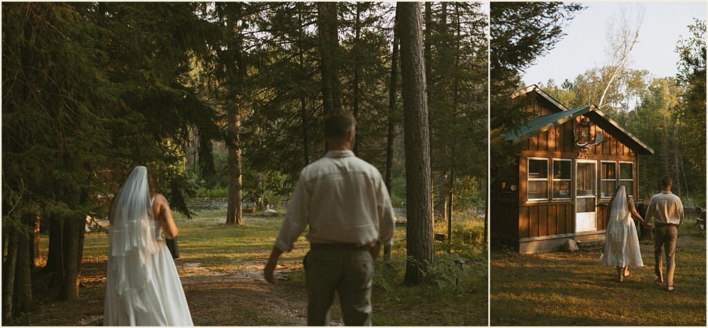 Michigan adventure elopement on the river