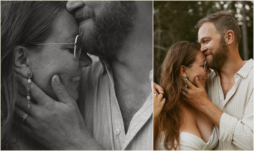 Michigan adventure elopement on the river