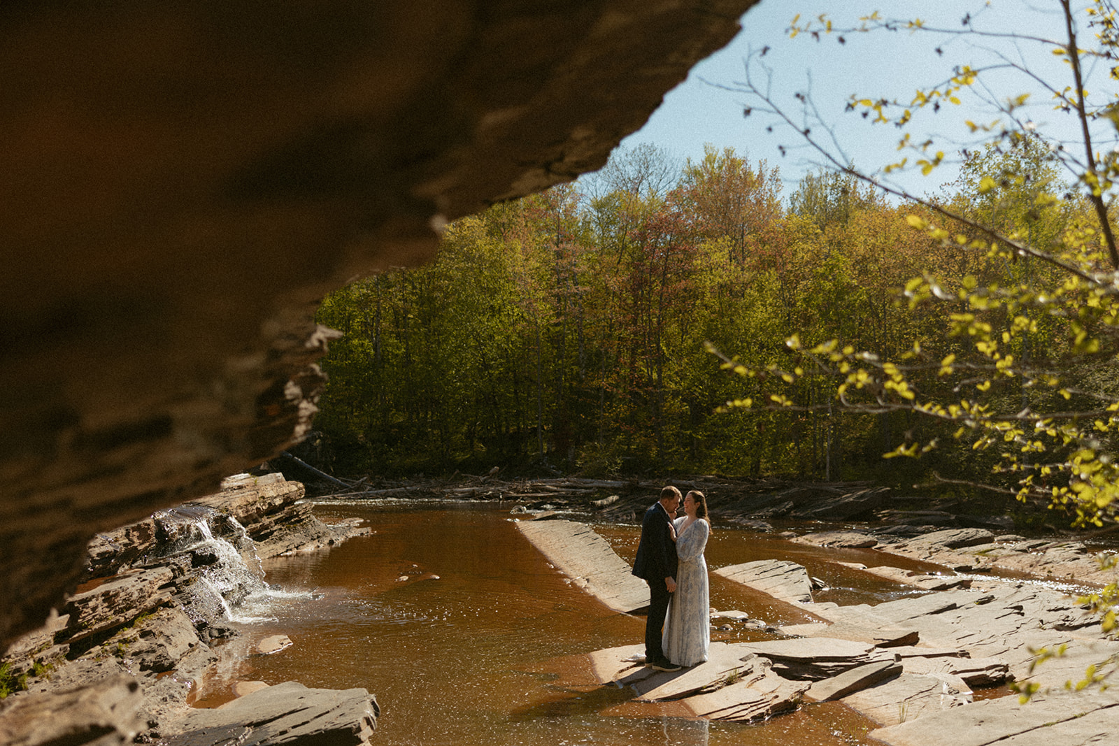 Porcupine Mountains Lake of the Clouds Micro Wedding